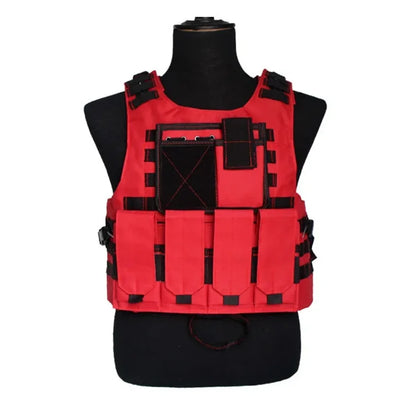 Tactical Vest Fluorescence Molle Vests Equipment Outdoor Clothing CS Sports Hunting Camouflage Vest Tactics Waistcoat Wholesale