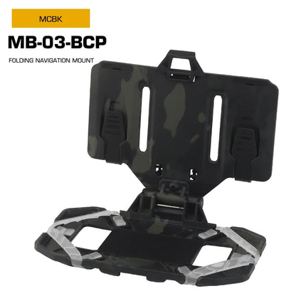 Tactical MOLLE Folded Navigation Board Mobile Phones Navigator Holder Map Chest Bag Admin Panel Hunting Vest Gear