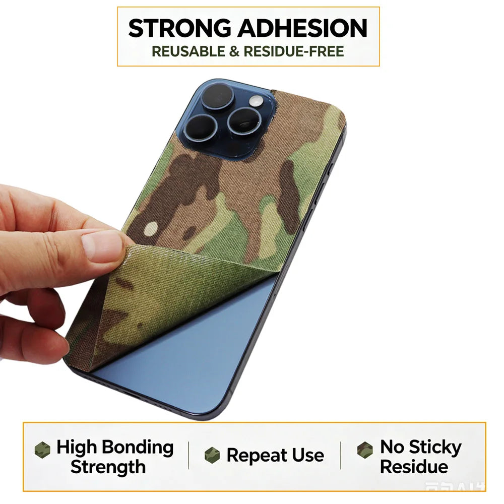 Tactical Self-Adhesive Tape Multifunctional Strong Camouflage Stickers For DIY Phone Case ，Flashlight，Optics，knives，Outdoor Tool