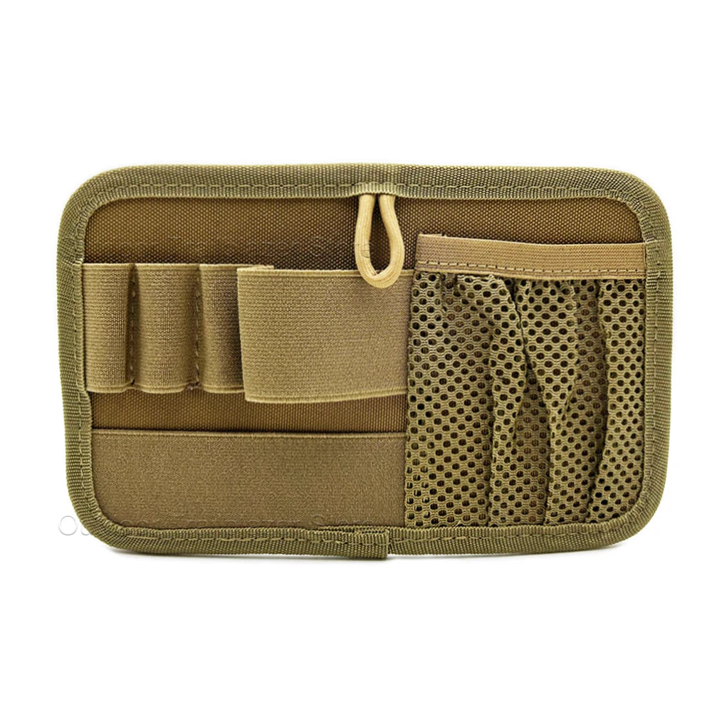 Tactical Modular Hook Loop Panel EDC Organizer Inner Separation Pouch for Hunting Accessories Tools Equipment Organizer Board