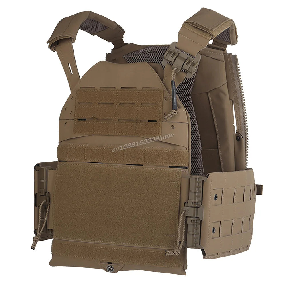 LV120 Tactical Plate Carrier Adjustable Vest Modular MOLLE Armor Carrier Quick Release Hunting Airsoft Training Gear SS Style