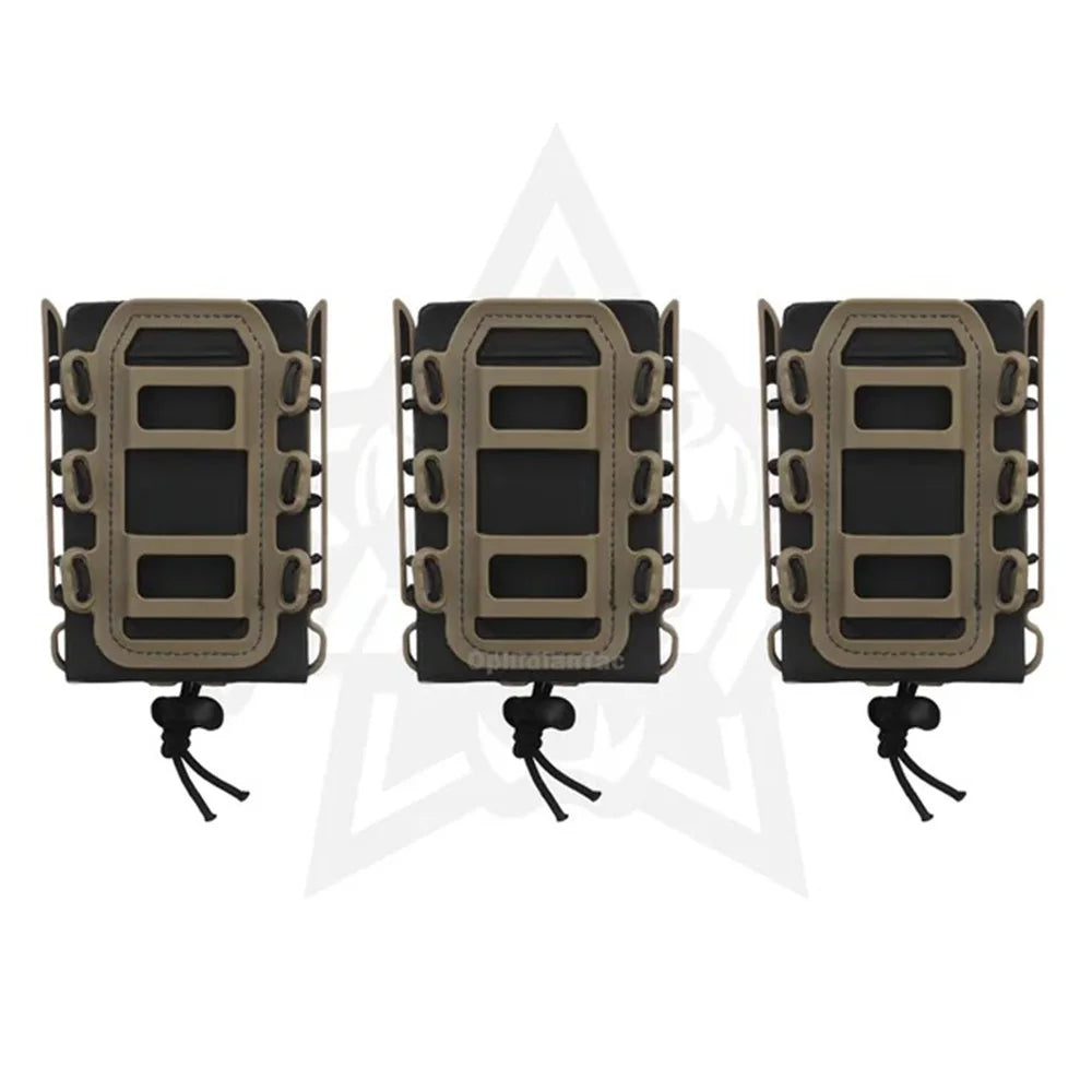 Ophidian Quick Magazine Pouch 5.56mm 7.62mm Molle Belt Clip Quick Connect Bracket Soft Shell Rifle Magazine Bracket