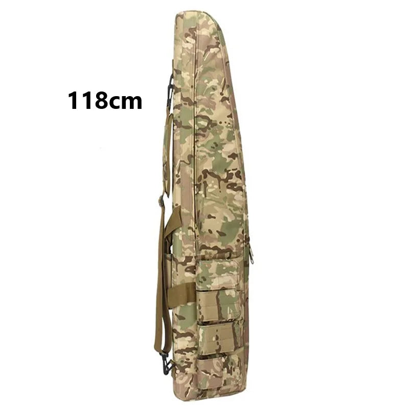 Multicam Black Camouflage 70/98/118 cm Waterproof Tactical Heavy Duty Long Gun Bag Airsoft Molle Sniper Rifle Scope Gun Case
