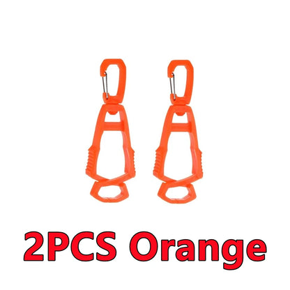 1-5PCS Protective Gloves Clip Hanger Multi-purpose Safety Work Gloves Holder Anti-drop Glove Belt Clamp for Worker Construction