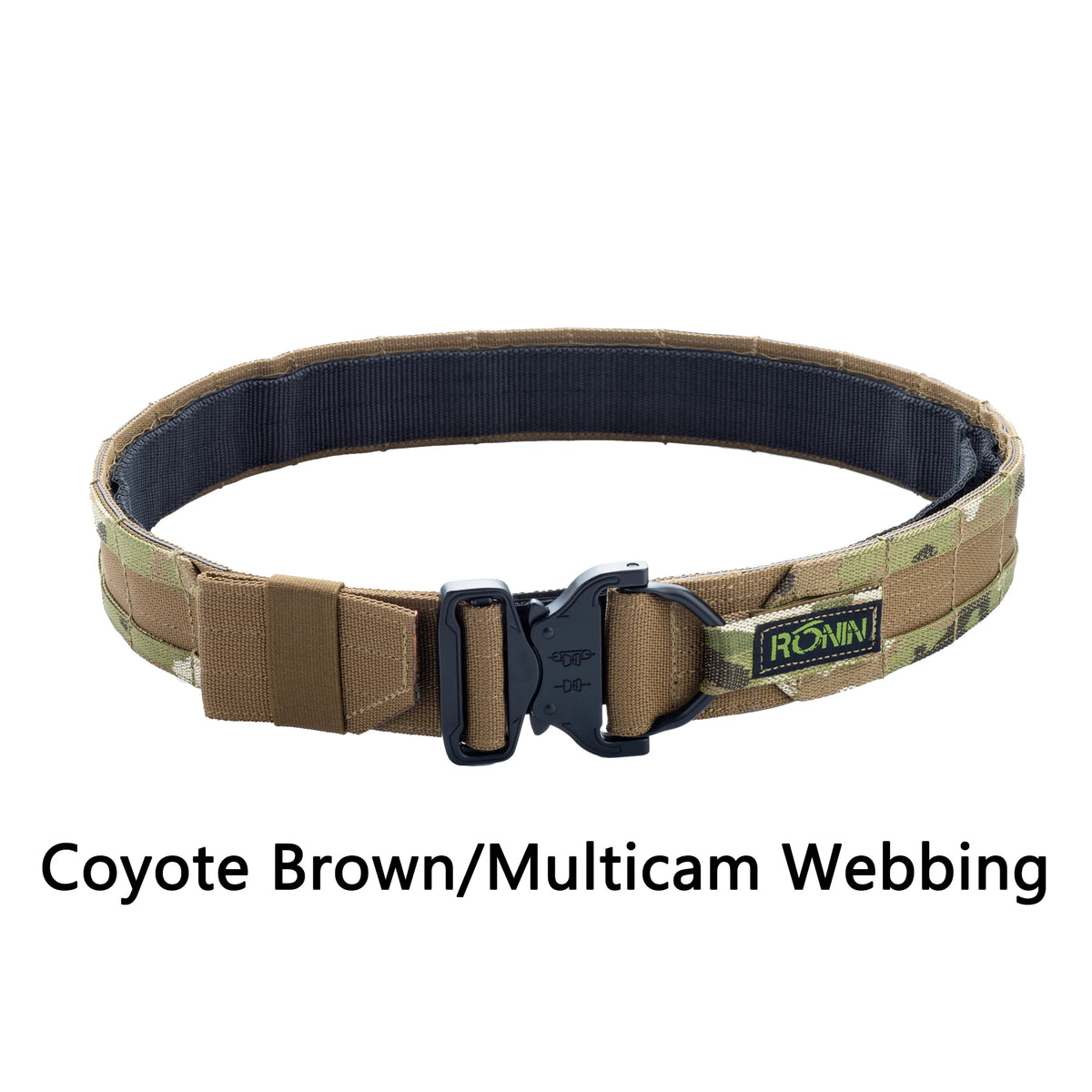【1.5Inch  2 Inch】Ronin Style Belt Outdoor Hunting Double Layer  Belt Molle System