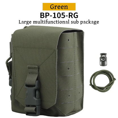 Multi-purpose Mutant Pouch Harris 152 MPU5 Radios Water Bottles Bag Night Vision Goggles 556 Mag Carrier MOLLE Airsoft