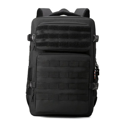 Tactical Backpacks Men's Camouflage Backpack, Hiking And Camping Backpack, LargeCapacity Multi-layer Outdoor Sports Backpack