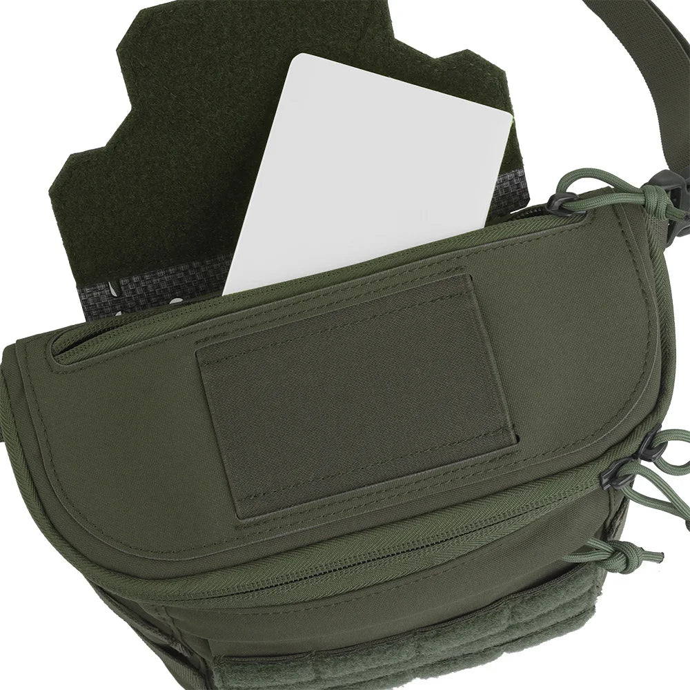 Tactical Large Capacity PC Drop Pouch Multi-Functional Chest Rig Expand Bag Waist Belts for Plate Carrier Hunting Accessories