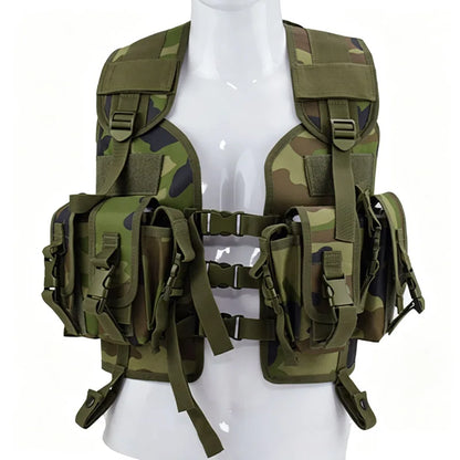 Tactical Vest Shooting Protective Vest Men's Outdoor Sport Hunting Clothes Airsoft Accessories With Water Bag