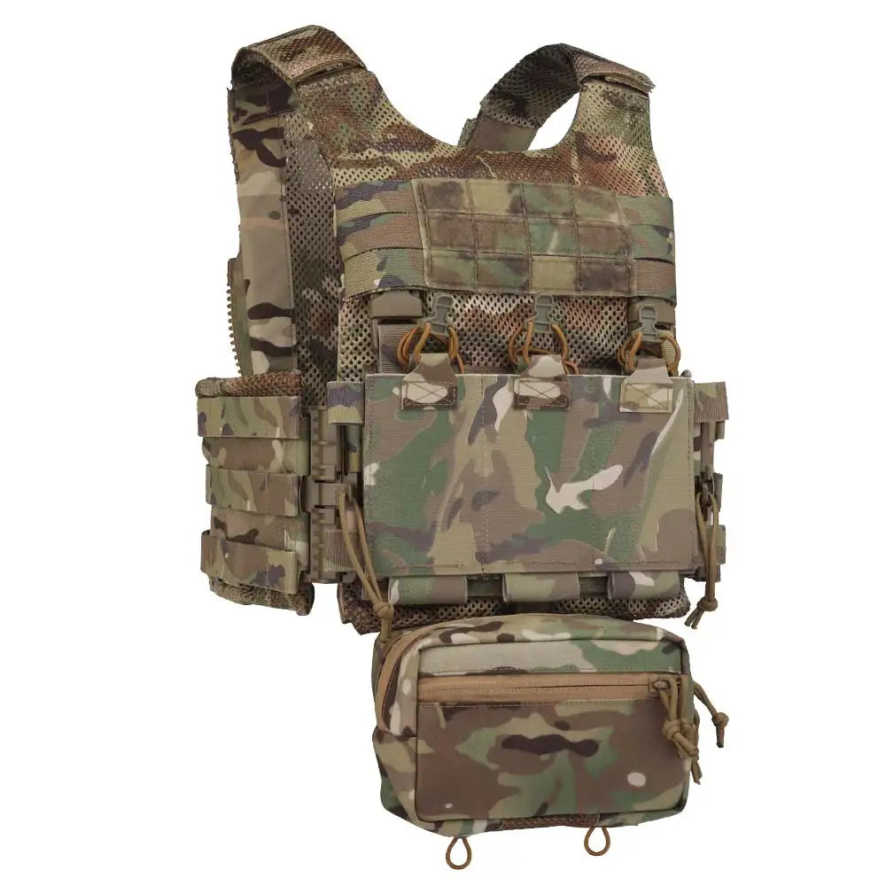 POSEIDON DEFENSE LV-119 Maritime Version Vest Plate Carrier Come With Triple Magazine Pouch Storage Drop Bag