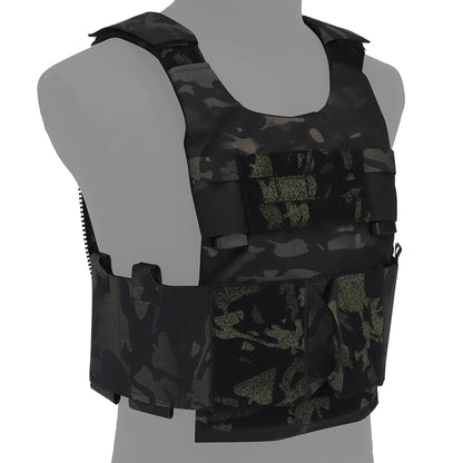 LV-119 Low Vis Slick Plate Carrier Tactical Vest Airsoft Militar Wargame Lightweight Adapt System Slickster Assault Vest