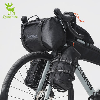Qunature Upgraded Version 2.0 Bikepacking Bag Waterproof Compression Bag Lightweight Durable Road MTB Bike Travel Cycling Gear