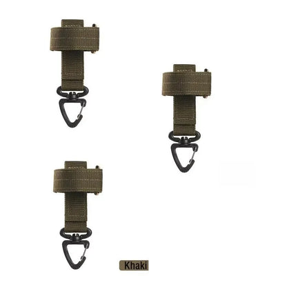 Molle Tactical Keychain Glove Holder Strap Nylon Gear Keeper for Outdoor Tools