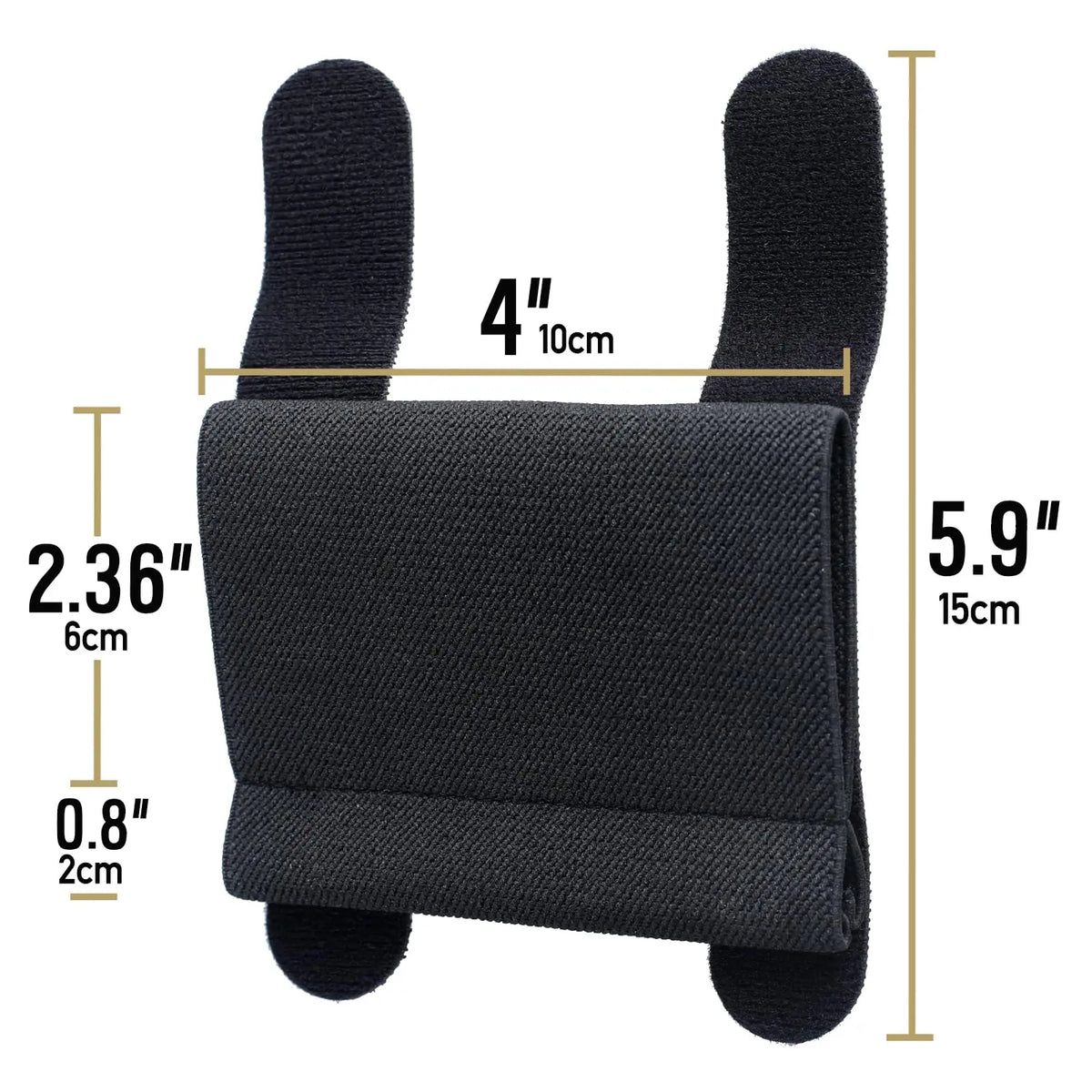 Tourniquet Holder TQ Sleeve Pouch - Elastic MOLLE Hook and Loop Tourniquet Strap for Duty Belt