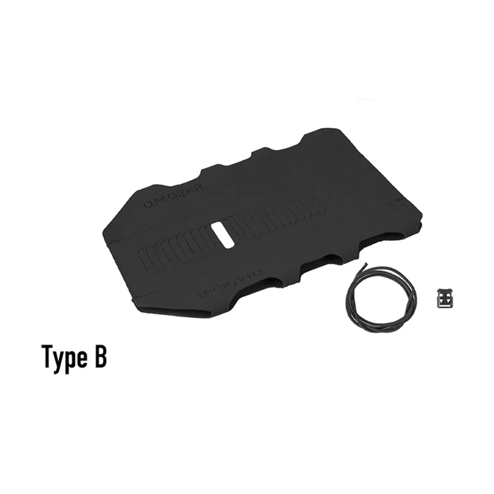 DMGear Tactical Gun Rail Cover Rail Wrap Heavy Heat Shield Gear Wrap Hand Protective Fit Quad/ One Rails 500D Nylon