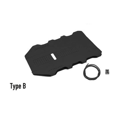 DMGear Tactical Gun Rail Cover Rail Wrap Heavy Heat Shield Gear Wrap Hand Protective Fit Quad/ One Rails 500D Nylon