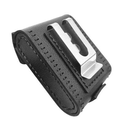 Q39E Steel Balls Bag PU Leather Belt Bag Balls Pouches for Hunting