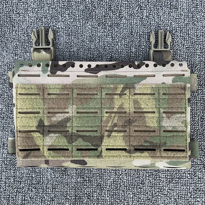 Airsoft MK5 SS Chest Rig Plate Multicam Tactical Chest Hanging Laser Cutting Molle Expansion Conversion Carrier Plate Pouch Gear