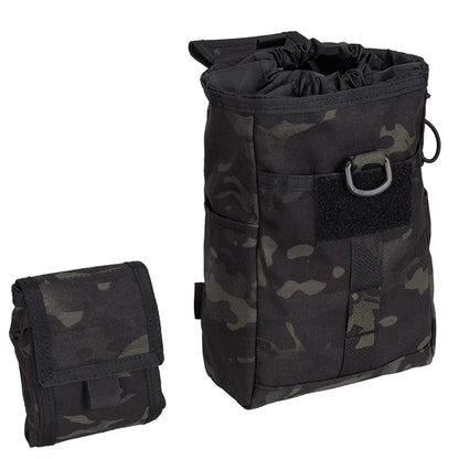 EXCELLENT ELITE SPANKER Outdoor Molle Folding Dump Drop Pouch Recycling Bag Garbage Bags Tactical Equipment Storage Bag