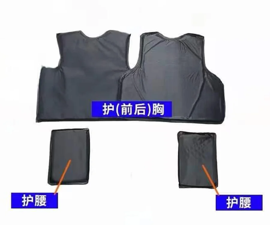 Outdoor Hunting Laser Quick Release Black Tactical Vest CS Quick Release Vest Duty Molle Anti Stab Protective Training Suit