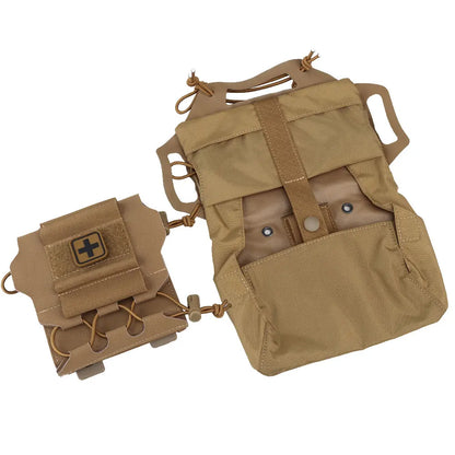 OPHIDIANTAC IFAK Pouch Two Piece System Medical First Aid Pouch Med Roll Carrier   Hiking Hunting Bag