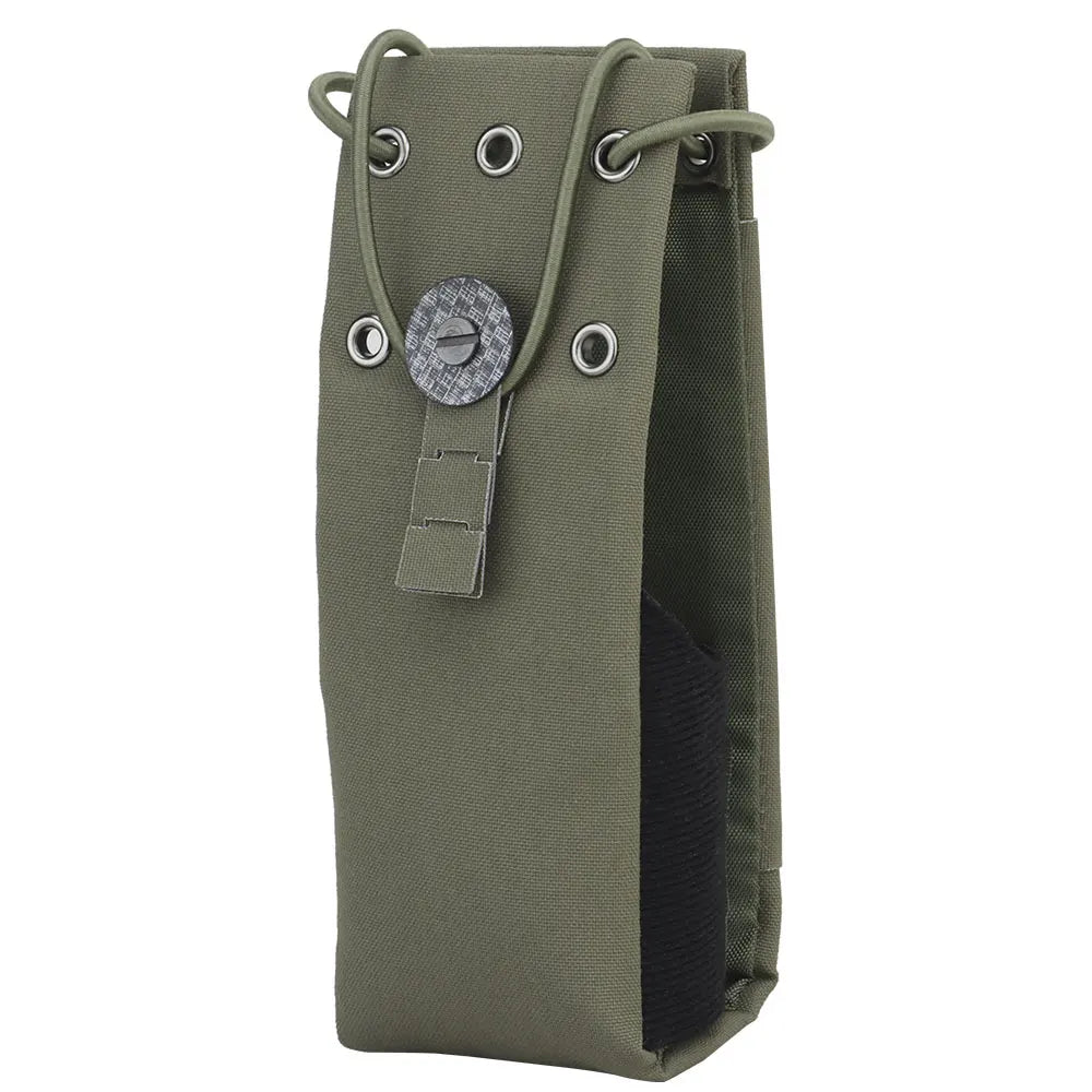 Tactical Molle Radio Walkie Talkie Pouch Waist Bag For MPU5 PRC163 152 148 Interphone Holster Outdoor Hunting Vest Accessories