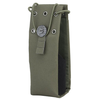 Tactical Molle Radio Walkie Talkie Pouch Waist Bag For MPU5 PRC163 152 148 Interphone Holster Outdoor Hunting Vest Accessories