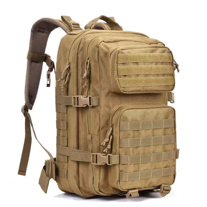 Tactical 45L Backpack Molle Assault Pack 3 Day Bug Out Bag for Hiking Camping Fitness Daily Work