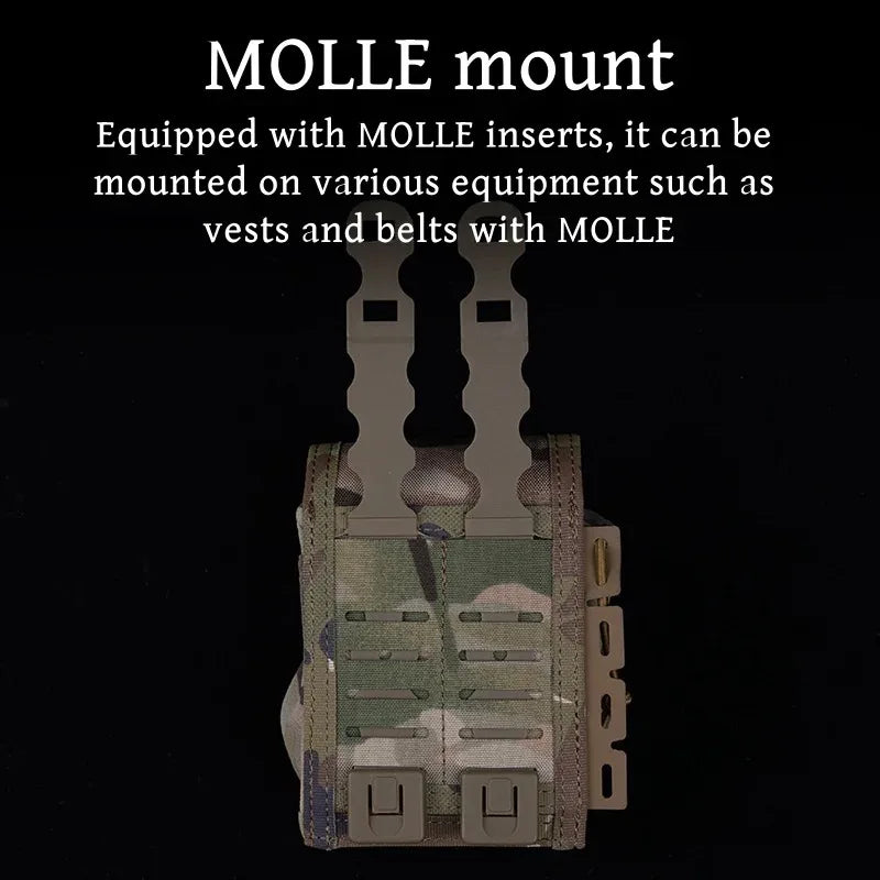 MOLLE First Aid Waist Bag – Portable Survival Kit Pouch, Camo EDC Accessory Bag for Outdoor Hunting