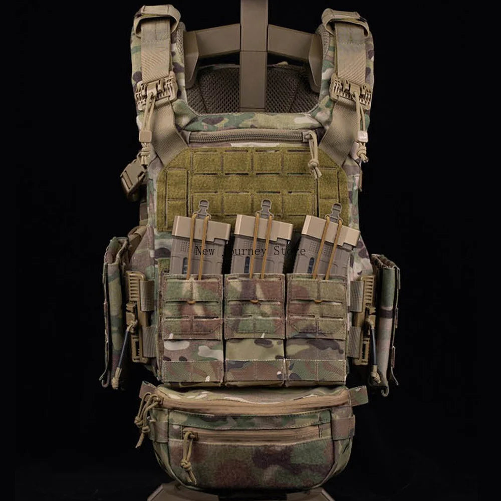 Tactical Hanger Pouch Compact Abdominal Dangler Pack Quick Release Shoulder Bag Integrates Hunting Vest Plate Carrier Airsoft