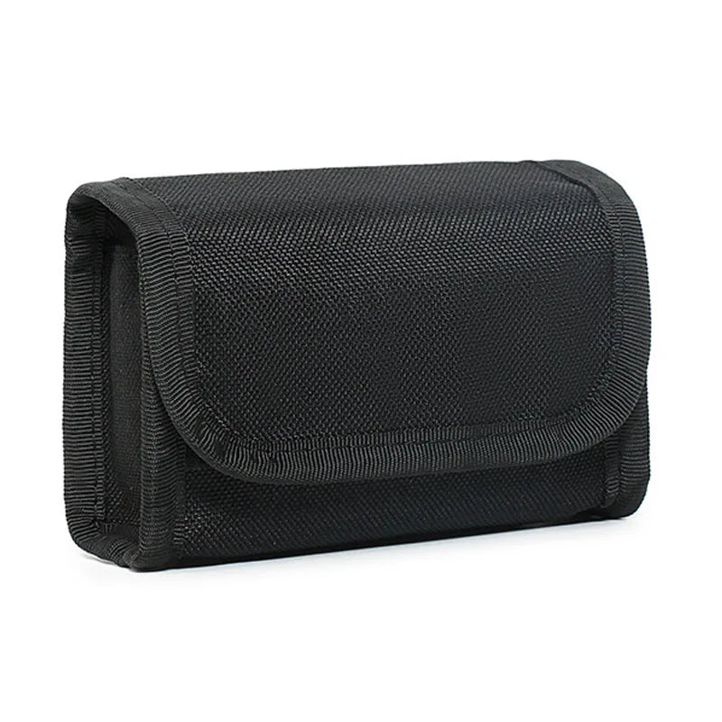 10Grids Shotgun 12GA  Ammo Pouch, Tactical MOLLE Waist Bag for 10Rounds, Vest Nylon EDC Shell Holder for Outdoor Range & Hunting