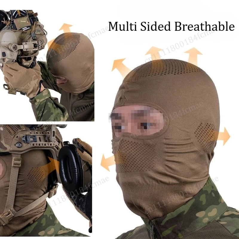 /Tactical Venom Balaclava V1 Breathable Full Face Mask with Steel Mesh Protection Airsoft Paintball Combat Shooting Hunting Gear