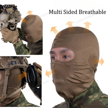 /Tactical Venom Balaclava V1 Breathable Full Face Mask with Steel Mesh Protection Airsoft Paintball Combat Shooting Hunting Gear