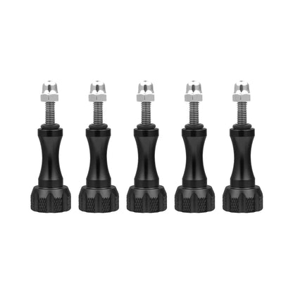 Aluminum Bolt Nut Thumb 1/4 Screws Mount for GoPro 13 12 11 10 9 8 DJI Osmo Action 5 6 Pro 4 Insta360 X6 X5 X4 Camera Accessory