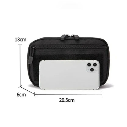 Tactical Molle Cell Phone Pouch EDC Pouch Waist Pack Emergency EMT Utility Tool Pouch First Aid Kit Pouch Hunting Bag