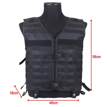 Adjustable Tactical Vest Field Hiking Load Carrier Hunting Vests Airsoft Molle Gear Security Guard Suit Breathable Sport Clothes