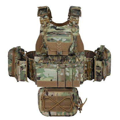 Yakeda Colete Tatical Vest 1000D CP Chaleco Tactico Weighted Plate Carrier Tactical Vests Tactical Equipment Personal Defense
