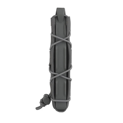 Tiger V2 Long Single Magazine Pouch Quick Release MOLLE Hook-Loop Clip Mag Carrier Holder Extended Mag MP5 MP7 MP9 UMP45 MPX