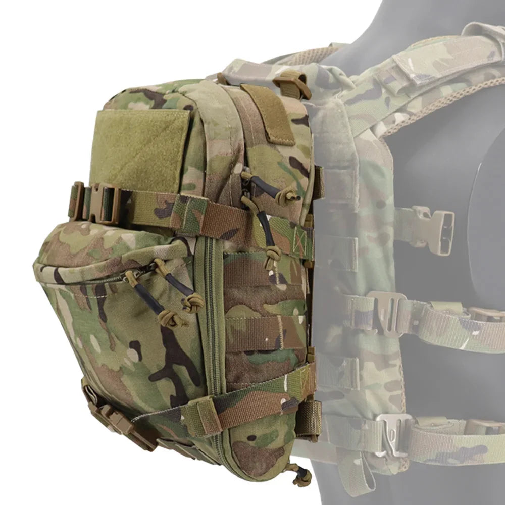 Outdoor Tactical Hydration Bag Backpack Molle Pouch Outdoor Water Bag Hunting Airsoft Vest Plate Carrier Gear Equipment Bag