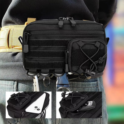 New Molle Waist Bag Tactical Medical First Aid Pouch Tool Gadget Pouch Outdoor Sports Hunting Bag Backpack Vest Accessories Bag