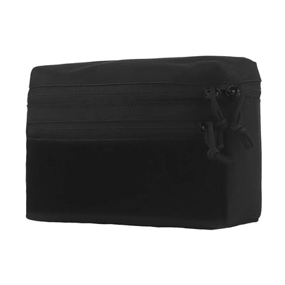 Universal MOLLE GP Pouch Large Size Multi-Use Storage with Zipper & Hook Loop Fastener for Field Vest EDC Outdoor Accessories