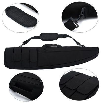 Tactical 70/95/120cm Rifle Bag Gun Case AR15 AK47 Sniper Rifle Scope Airsoft Shotgun Shoulder Bag Shooting Hunting Gear Backpack