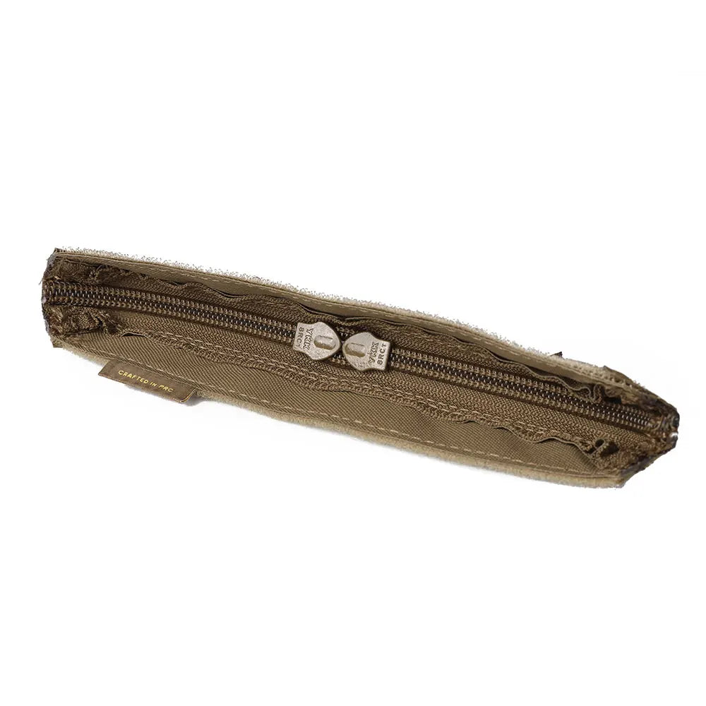 Emersongear Hunting Vest Chest Pocket Zipper Lid Plate Carrier Chest Pouch Replace Zipper Cover Training Combat Hiking