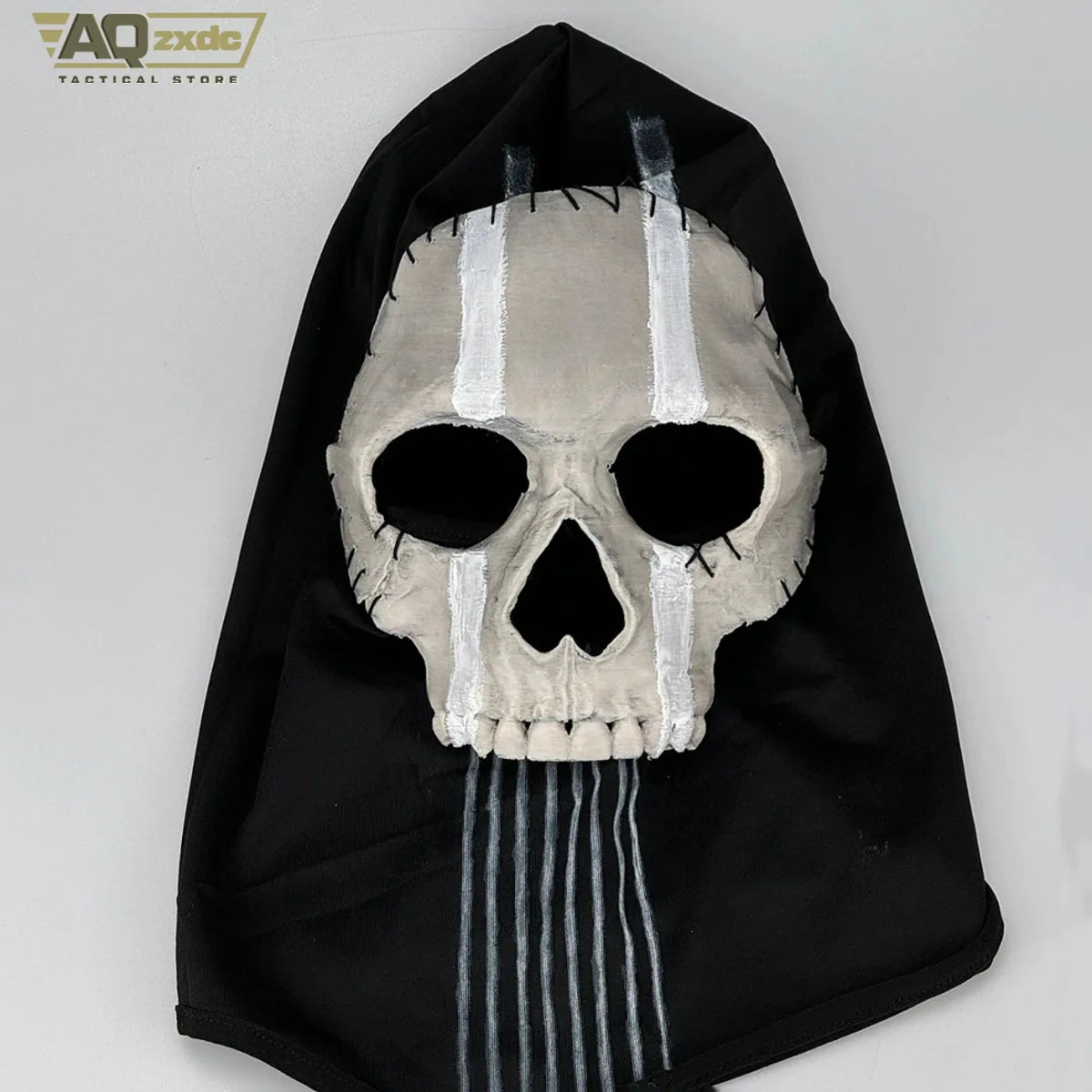 Airsoft Call of Duty 19 Cosplay Night Raid Ghost Tactical Full Set of Equipment, Ghost Tactical Mask Tactical Vest & Hemlet Set