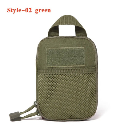 IFAK EDC Bag Tactical Molle Admin Pouch Waist Bag Hunting Vest Emergency Tool Kit Outdoor First Aid Kit Camping Survival Bag