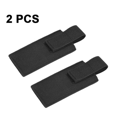9mm Pistol Magazine Pouch Concealed Carrier Extra Single Pistol Magazine Carrier Horizontal Pouch with Safety Hook and Loop