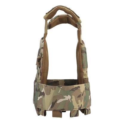 Tactical Vest FCPC Minimalistic Multi-Mission Plate Carrier Ferro Style Slickster Lightweight Airsoft V5 Vest with 25MM Clasp