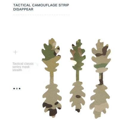 15PCS/set Tactical Hunting CS Wargame Diy Helmet Cover CP Strips for Helmet DisappearDis