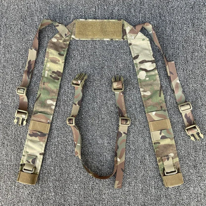Tactical D3CRM Chest Rig H-Harness Kit MK3 MK4 Chest Rig Shoulder Strap Multicam Airsoft Vest Chest Strap Accessories