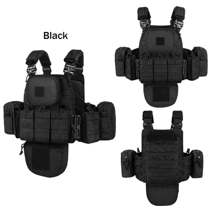 Quick-release training vest molle multifunctional outdoor vest equipment
